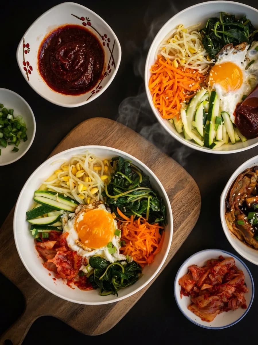 Korean BBQ plating