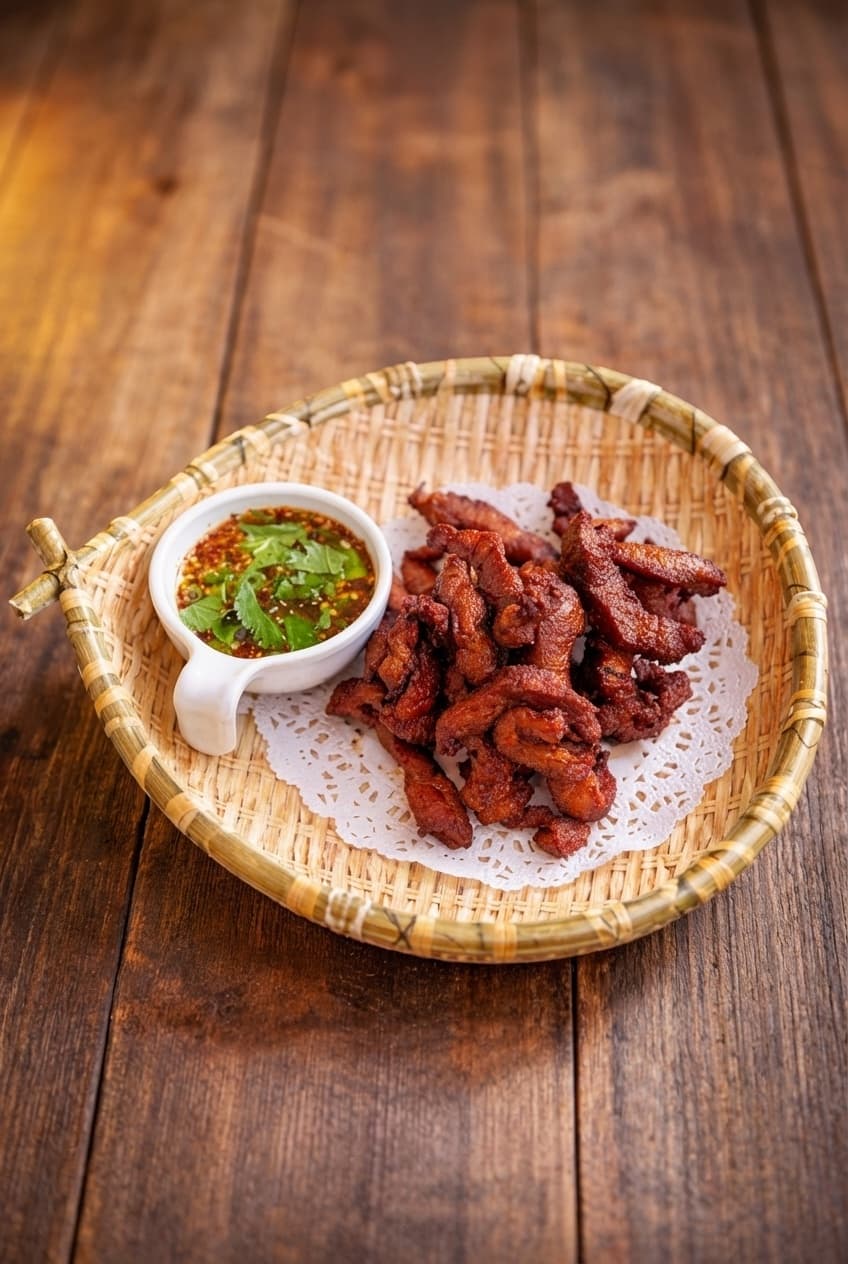 Sun dried pork